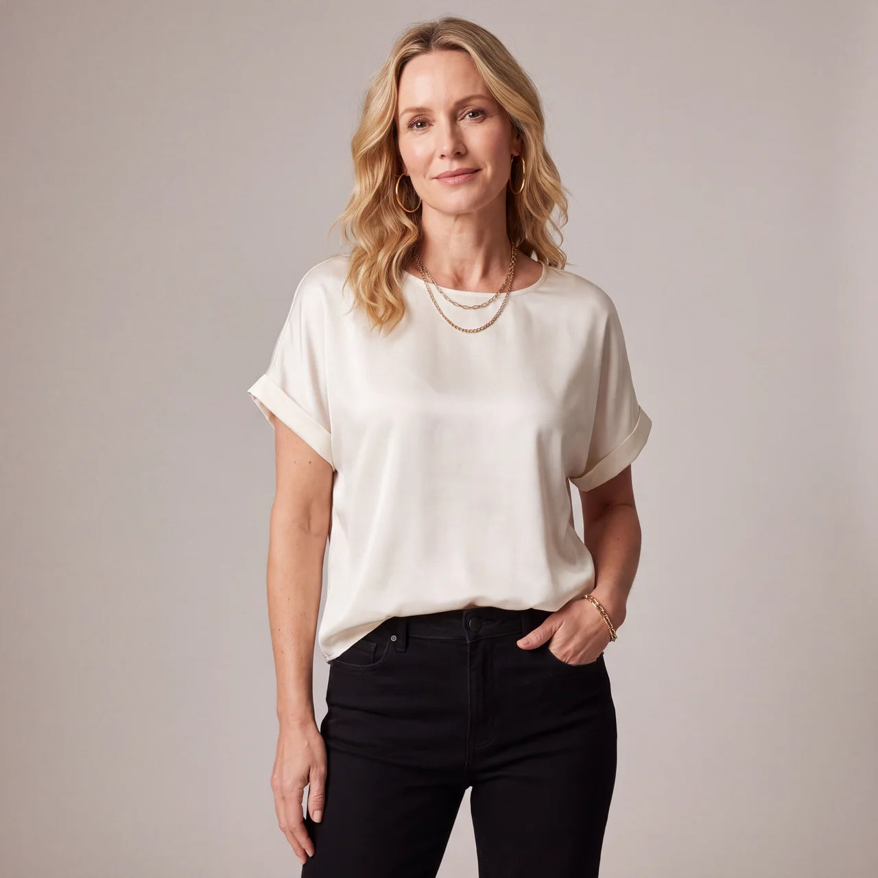 Vera Ronde Hals Top