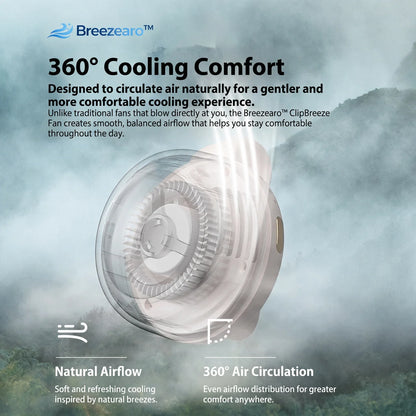 Breezearo™ ClipBreeze Fan