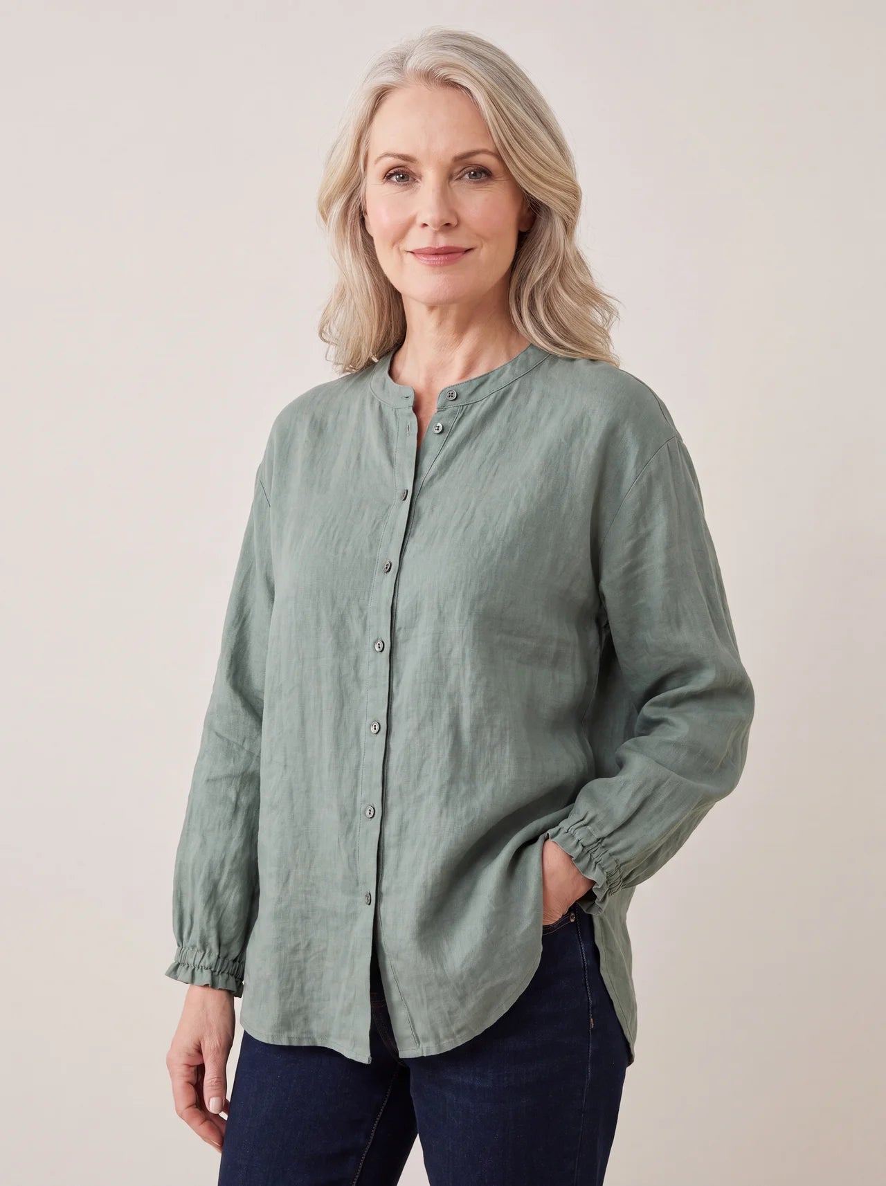 Margot Linen Blouse