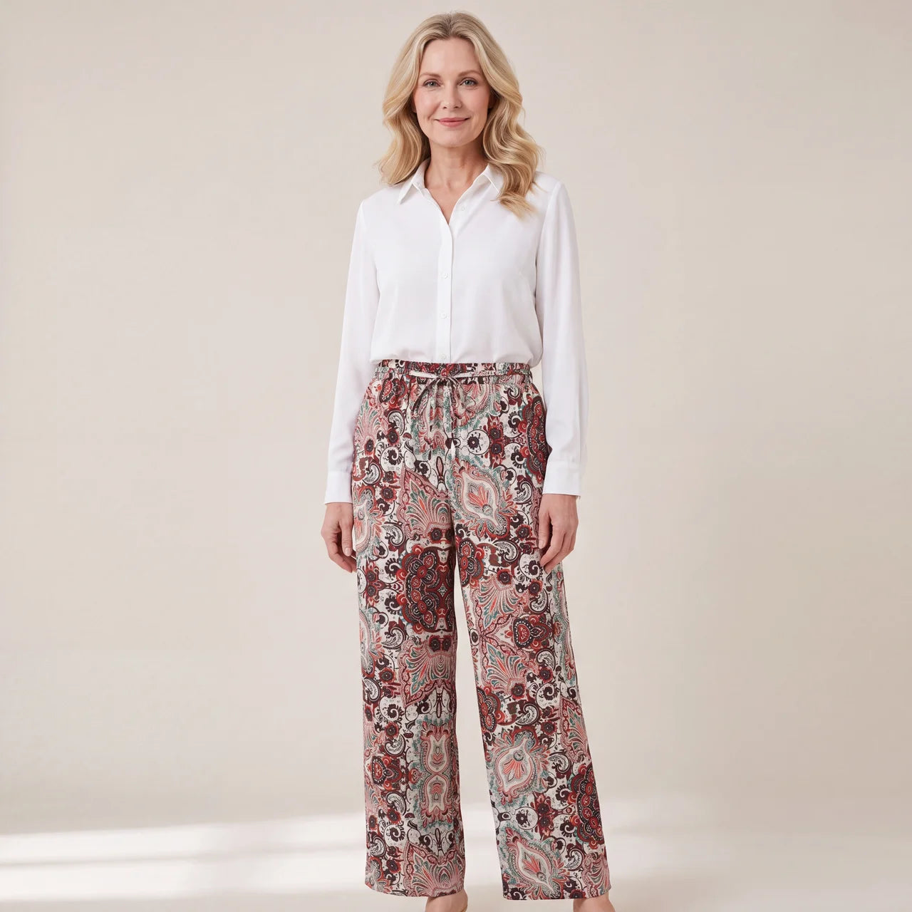 Julia Printed Broek