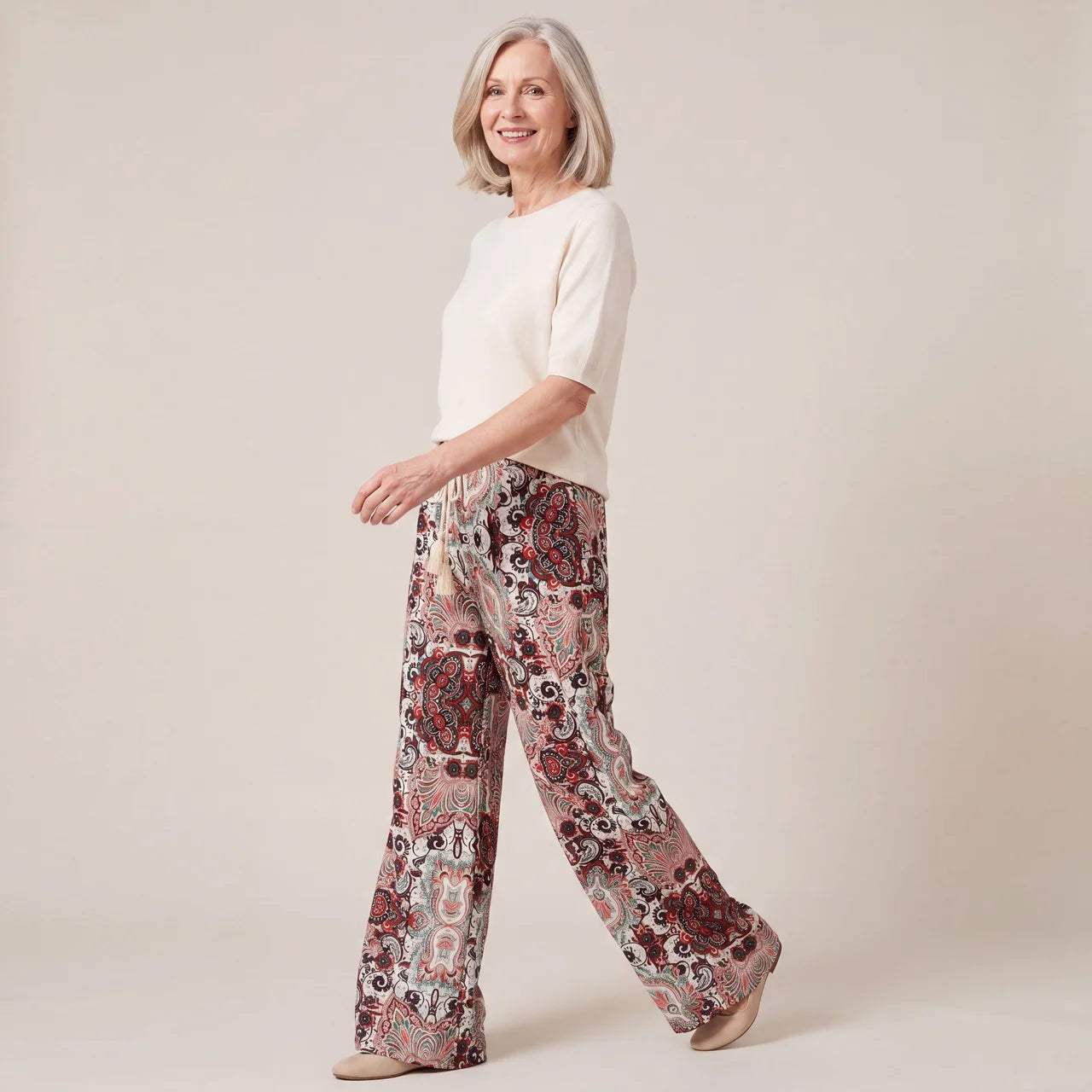 Julia Printed Broek