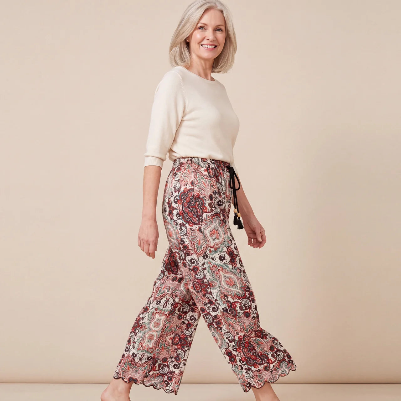 Julia Printed Broek
