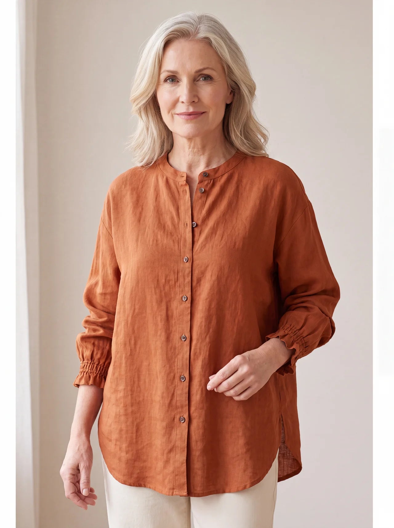 Margot Linen Blouse