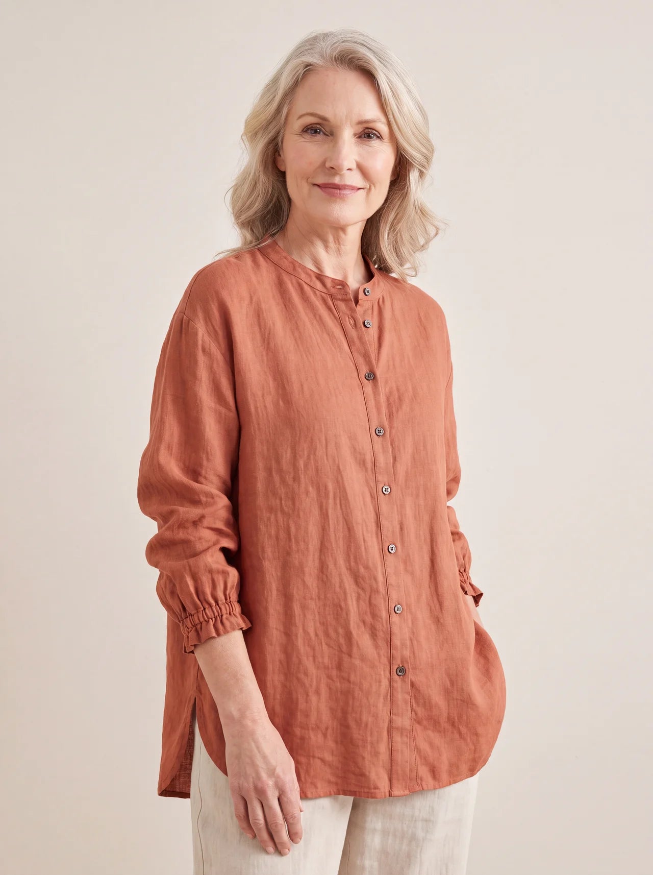 Margot Linen Blouse